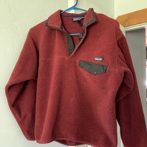 Patagonia Maroon Fleece Jacket